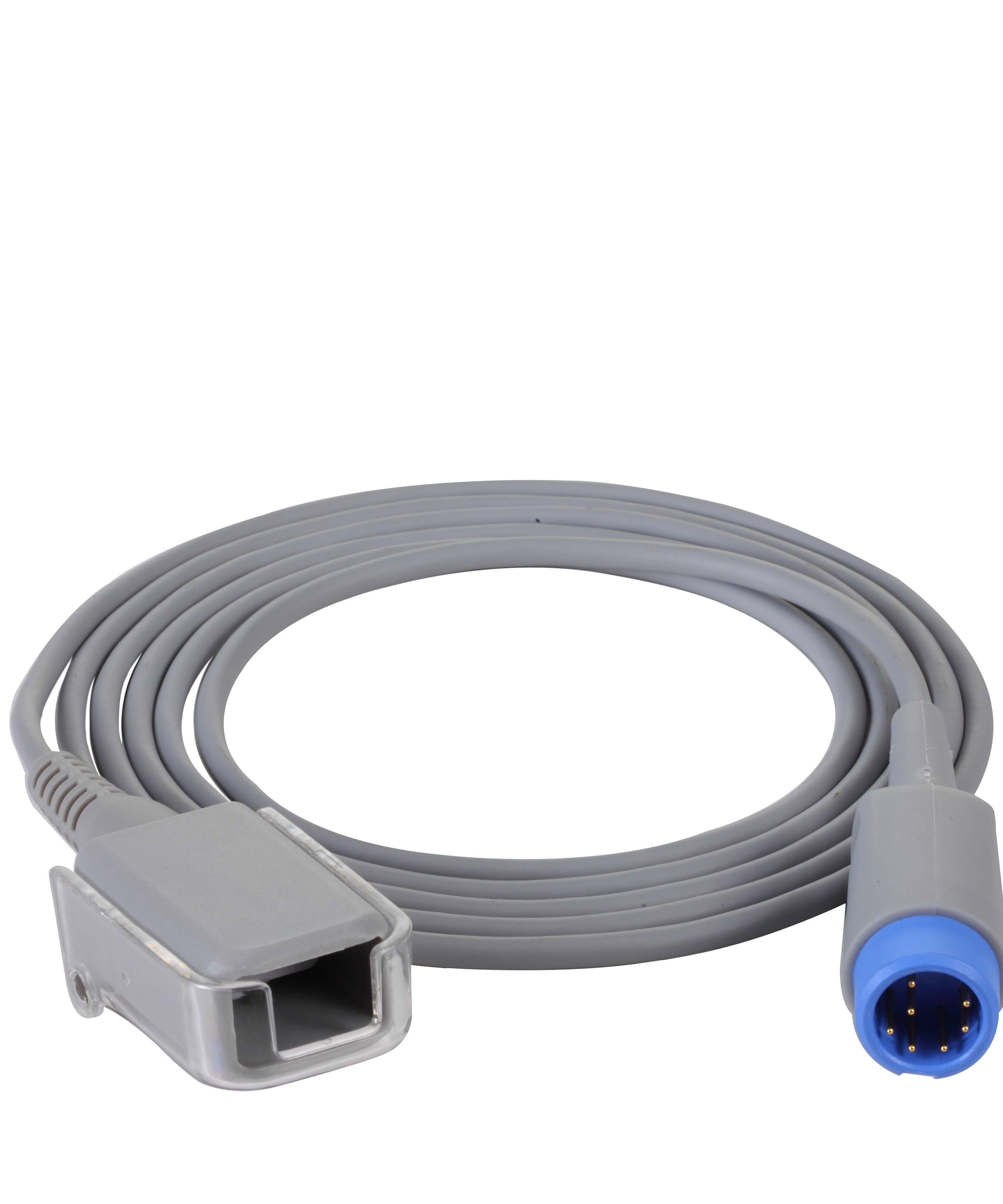 EDAN 01.57.471068 Cable de Extensión de 7 Pines para SpO2 para Monitores iM3, Serie X y Serie Elite V