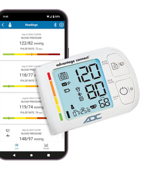 ADC 6115 Advantage Connect Digital Blood Pressure Monitor