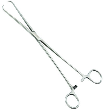 CooperSurgical 61352 Euro-Med Double Curved Duplay Tenaculum