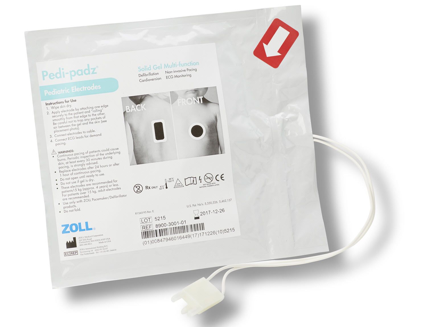 Pedi Padz Solid Gel Multi-Function Electrodes