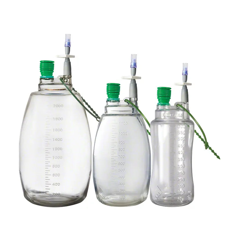 Bbraun ACCEL Evacuated Drainage Bottles