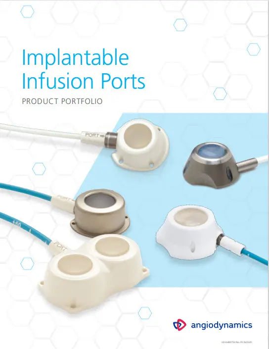 A Angiodynamics Implantable Infusion Port Product Portfolio.
