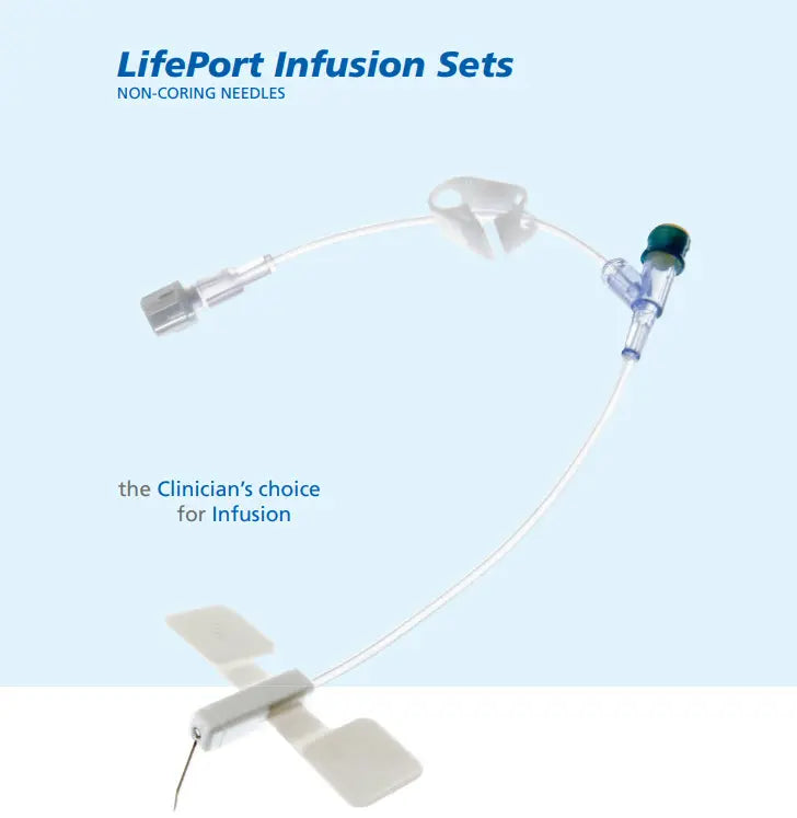 AngioDynamics LifePort Infusion Sets w Y-Site Box 20 (Different Sizes ...