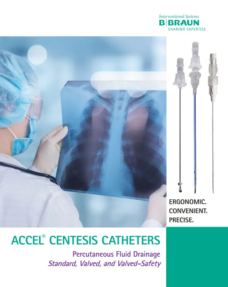 A BBraun ACCEL Centesis Catheters Catalog