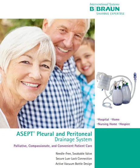 A BBraun ASEPT Pleural and Peritoneal Drainage System Catalog
