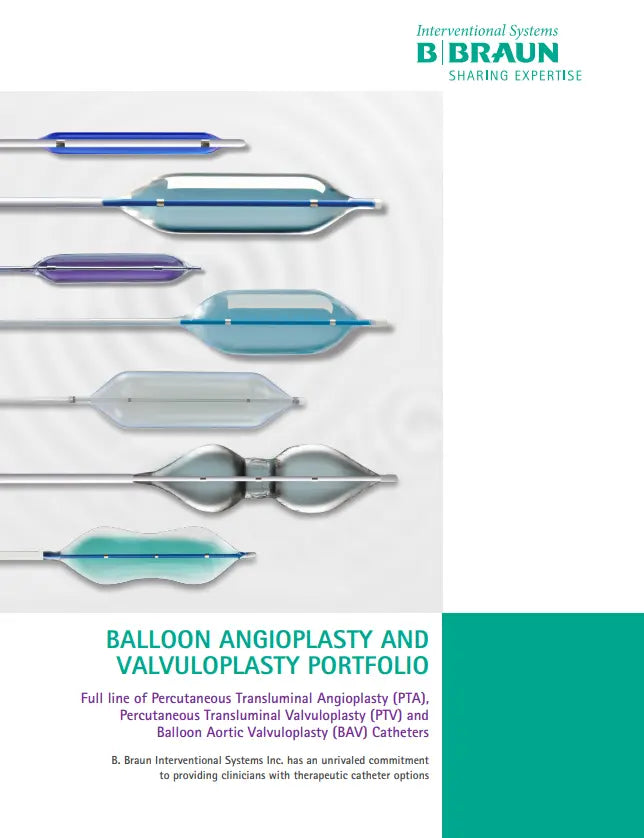A Balloon Angioplasty and Valvuloplasty Catalog.