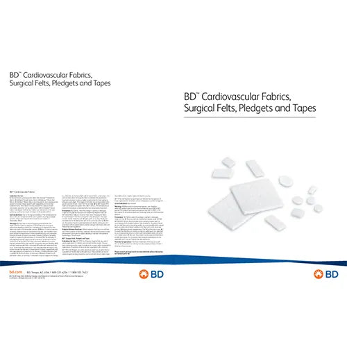 Bard BD Cardiovascular Fabrics, Surgical Felts, Pledgets and Tapes
Catalog