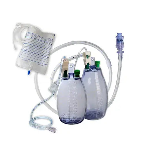 A Bbraun ASEPT Pleural and Peritoneal Drainage System.