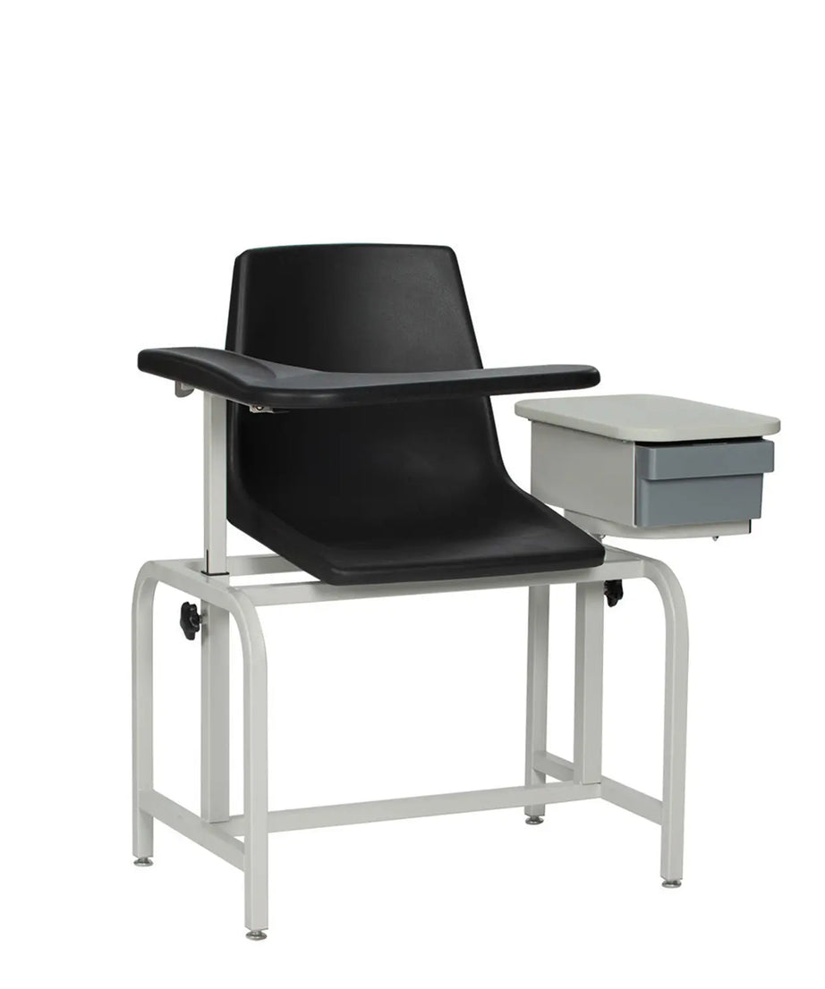 Champion 2570 Basic Blood - Drawing Chair - Plastic Seat (w/drawer)