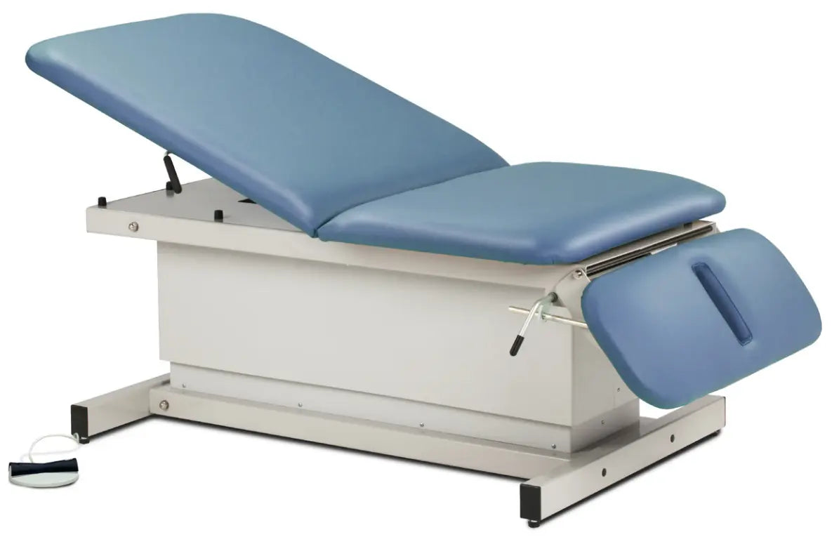 Power Table with Adjustable Backrest and Drop Section