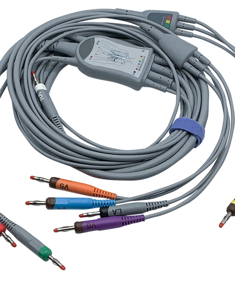 EDAN 01.57.471499 Cable 12 Lead 4mm Banana