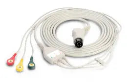 Edan Cable ECG (4mm, conector banana, AHA)