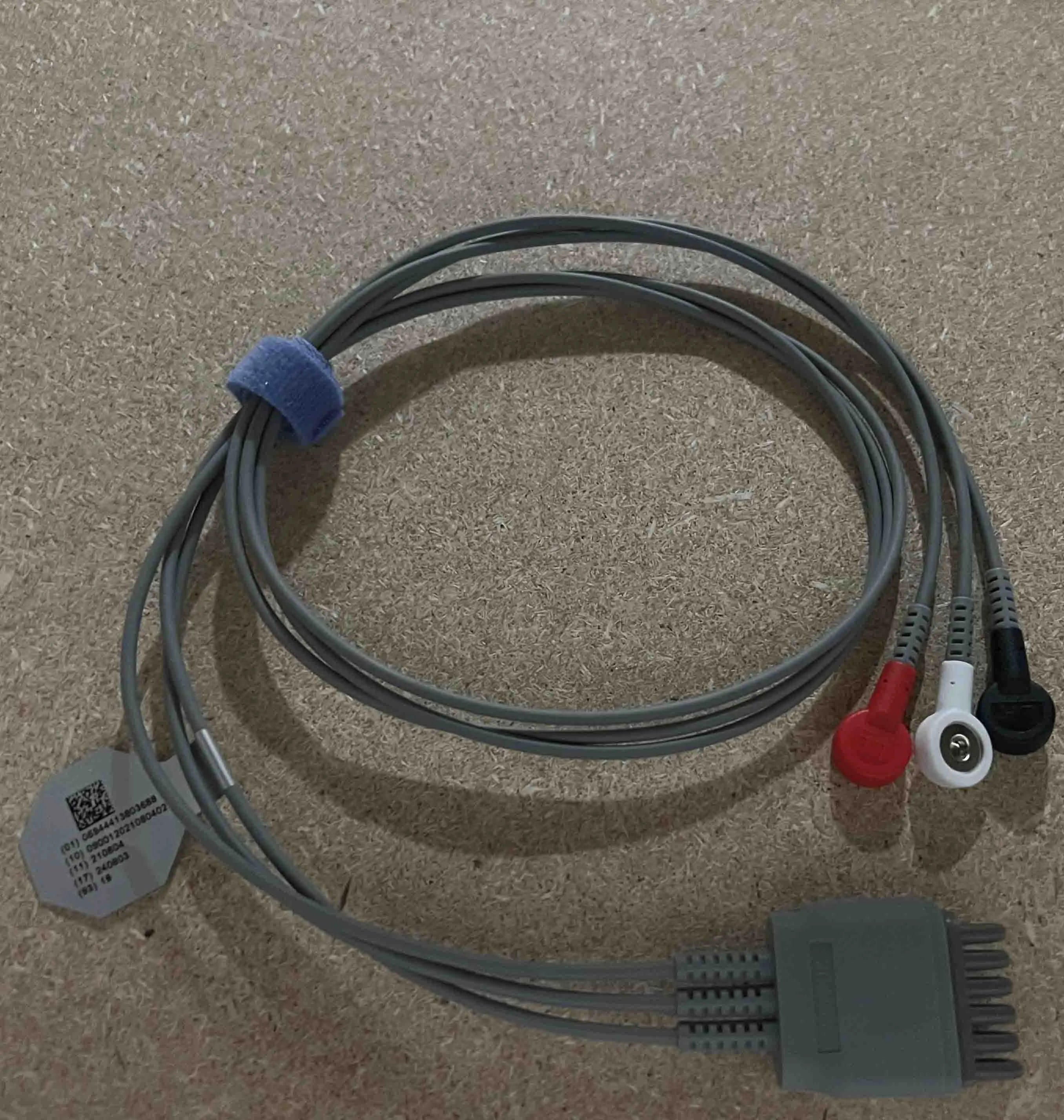 EDAN 02.04.241957  3-lead limb wires, snap, adult, AHA For iT20