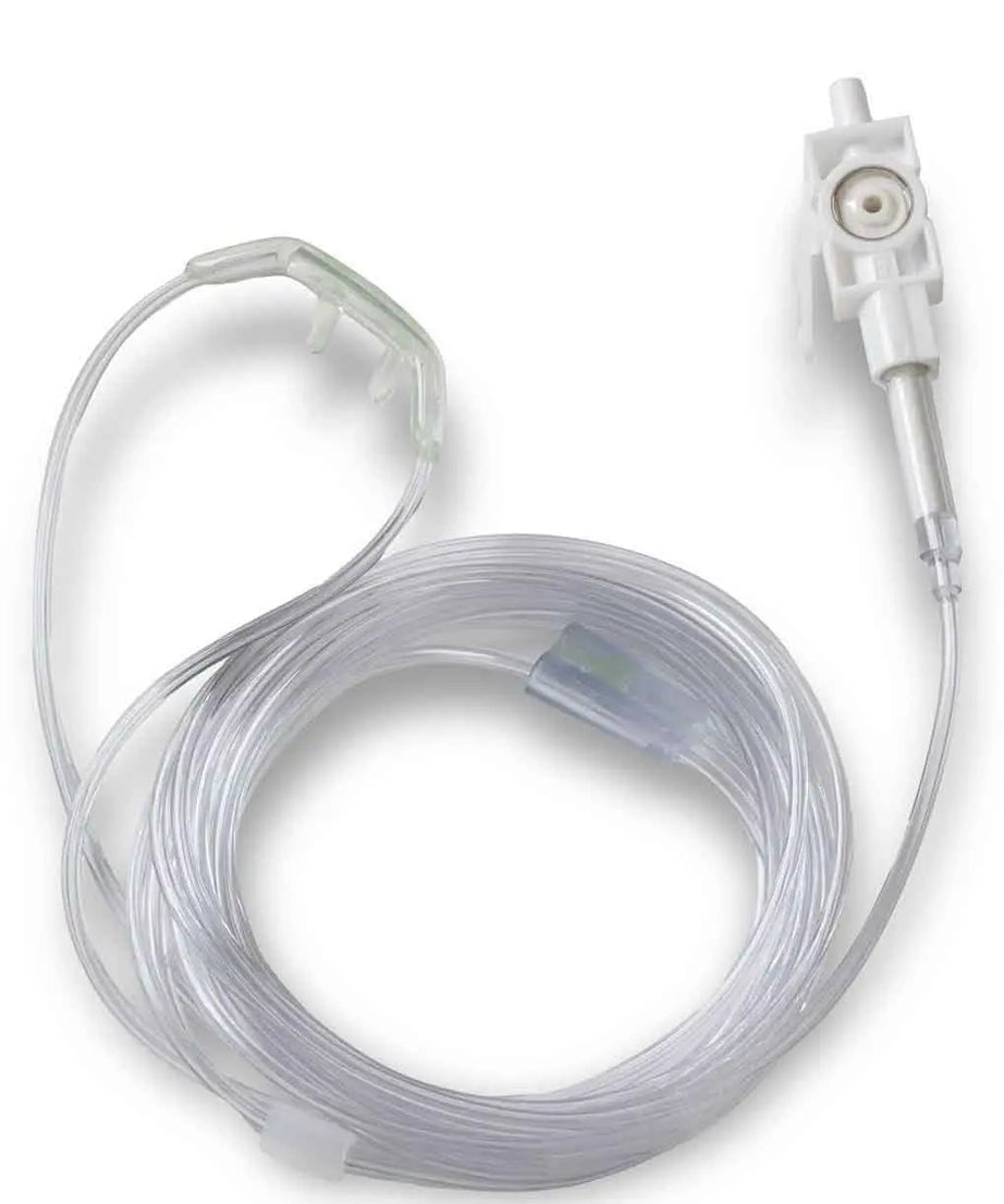 Cánula nasal desechable de CO2 EDAN Respironics (caja de 10) (diferentes tamaños)