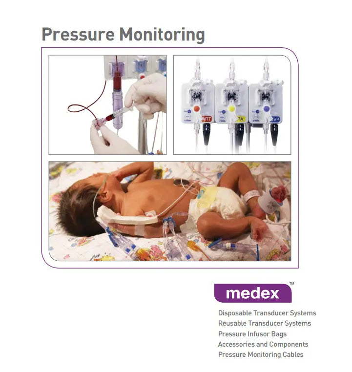 ICU Medical MedEx Pressure Monitoring Catalog