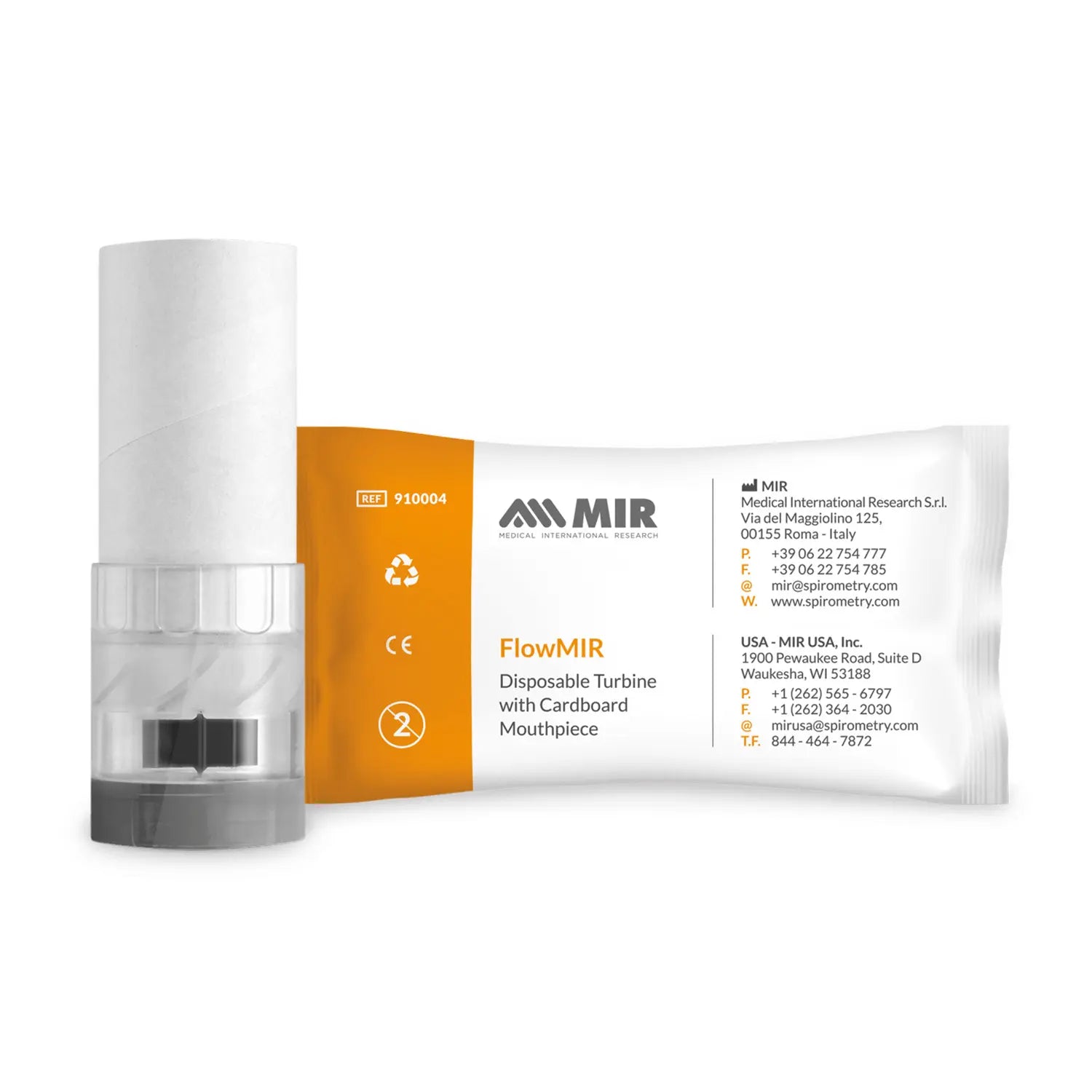 910004 FlowMIR Disposable Turbine Flowmeter