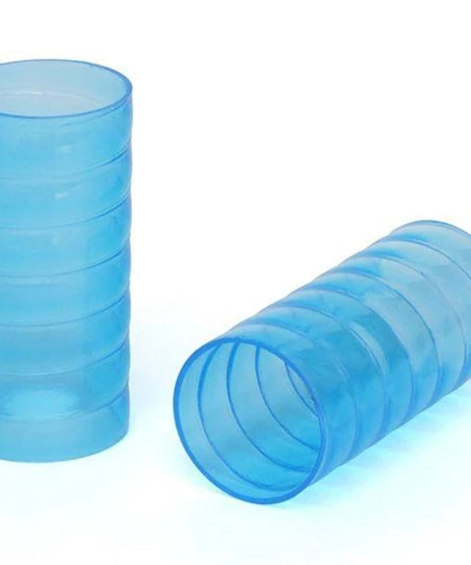 MIR 910305 Reusable plastic mouthpiece (Blue).