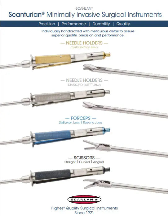 Scanlan Minimally Invasive Surgical Instruments Catalog