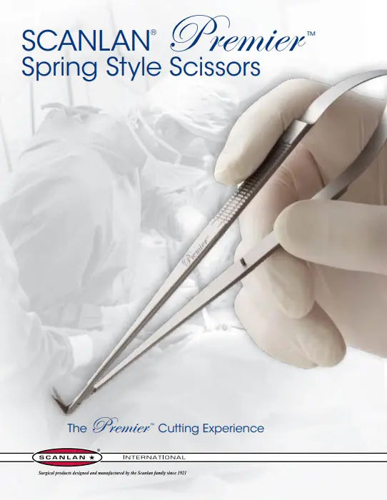 Scanlan Premier Spring Style Scissors Catalog – Pelegrina Medical