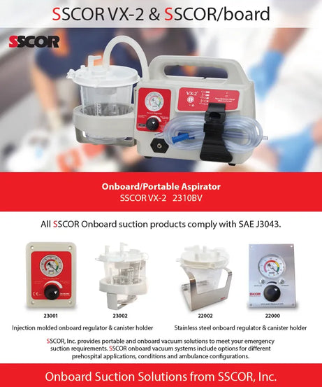 SSCOR Onboard Suction Catalog
