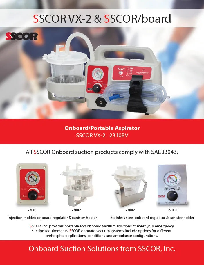 SSCOR Onboard Suction Catalog
