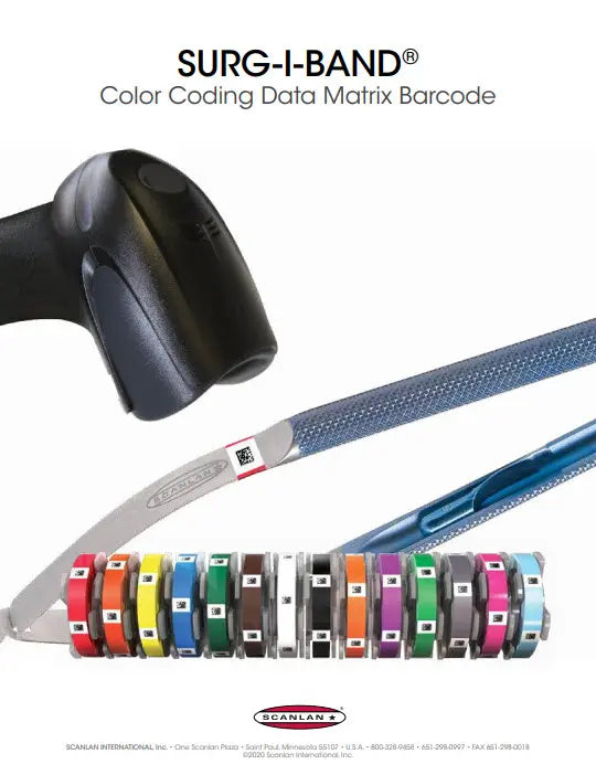 Scanlan SURG-I-BAND Color Coding Data Matrix Barcode Catalog ...
