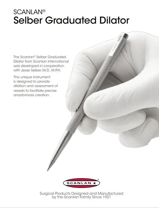 Scanlan Selber Graduated Dilator Catalog