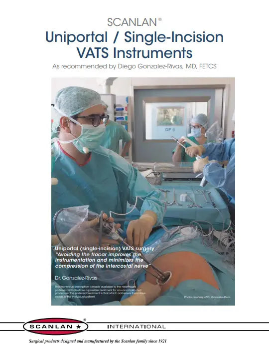 Scanlan Uniportal / Single-Incision VATS Instruments Catalog