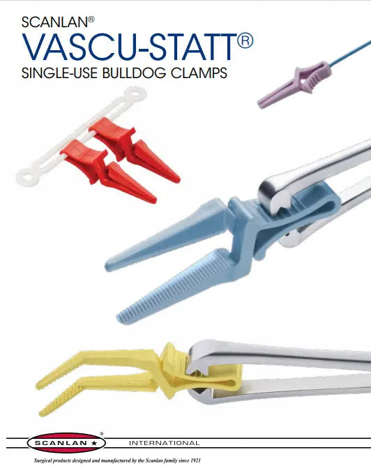Scanlan Vascu-Statt Single-Use Bulldog Clamps Catalog