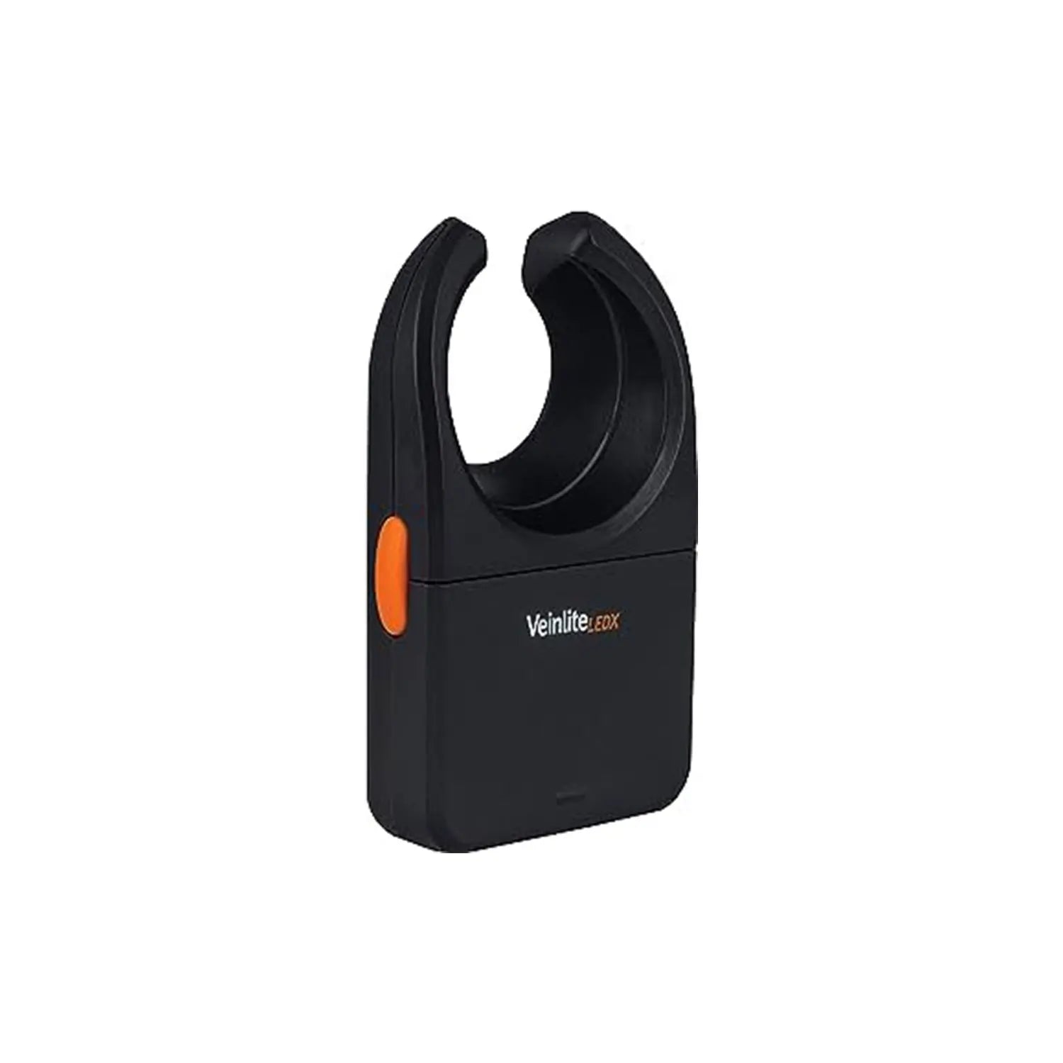 Black and orange vein scanner with 'VeinLite' branding on a white background