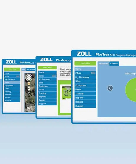 A ZOLL Medical Plustrac Software for AED Management.