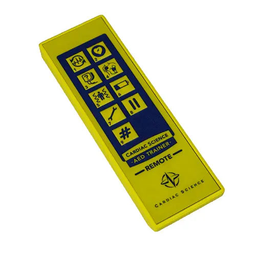 A ZOLL Medical g5 powerheart green remote.