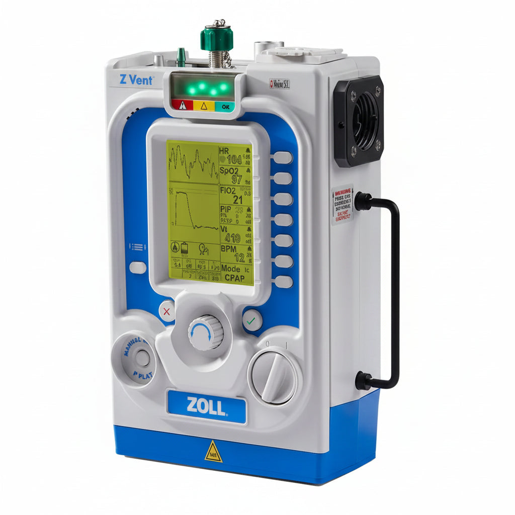 A ZOLL Z Vent Portable Ventilator
