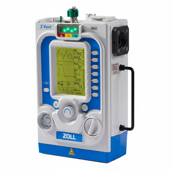 A ZOLL Z Vent Portable Ventilator
