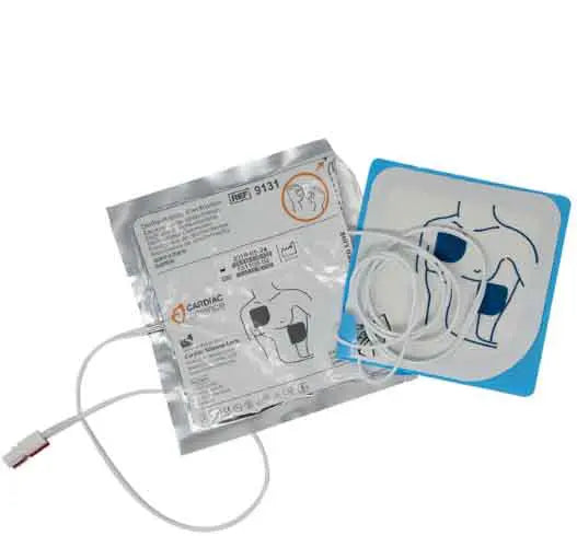 A ZOLL Medical Adult Powerheart pads for defibrillation.