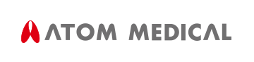 Atom Medical logo on a white background