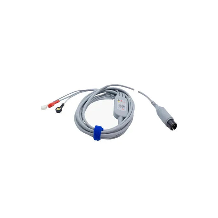 EDAN Cable-3-lead ECG Integrative Cable with Leadwires, Snap (AHA)
