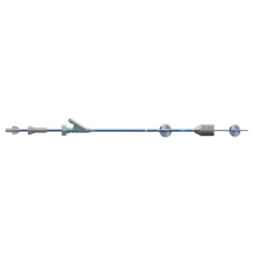 Medical device with a needle-like tip on a white background