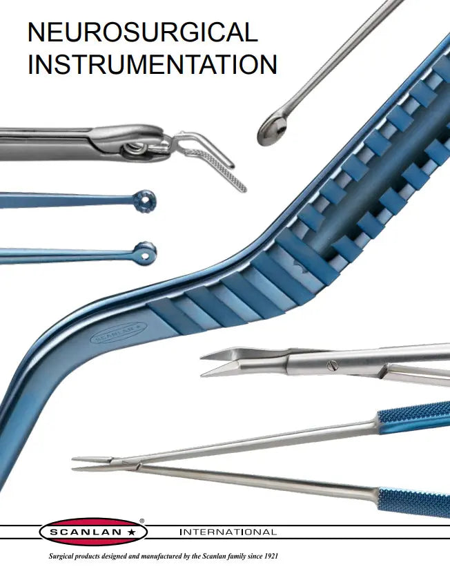Catálogo de instrumentación neuroquirúrgica SCANLAN