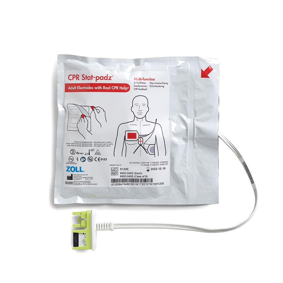 Zoll Cpr Stat Padz Electrodes Pelegrina Medical 6874