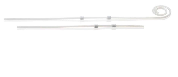 medCOMP MPD-263 Peritoneal 63 cm Coiled Catheter with Double Cuff Set